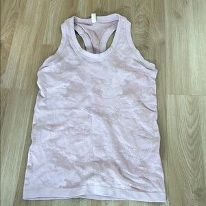 Athleta Pink Fitted Tank Top